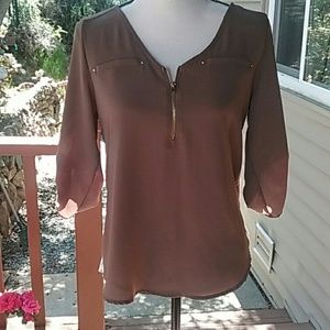 Shear blouse
